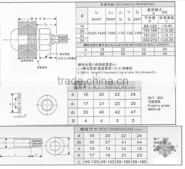 Steel Structure bolt