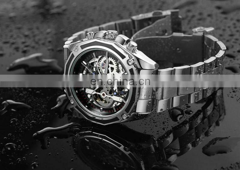 Forsining 1030 China Supplier Automatic Mechanical Watches For Men Watch Band Stainless Steel