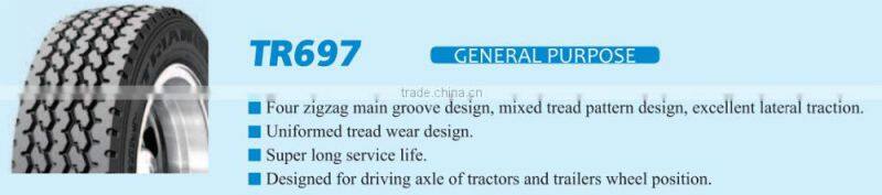 OEM accepted Triangle truck tire 12.00R20
