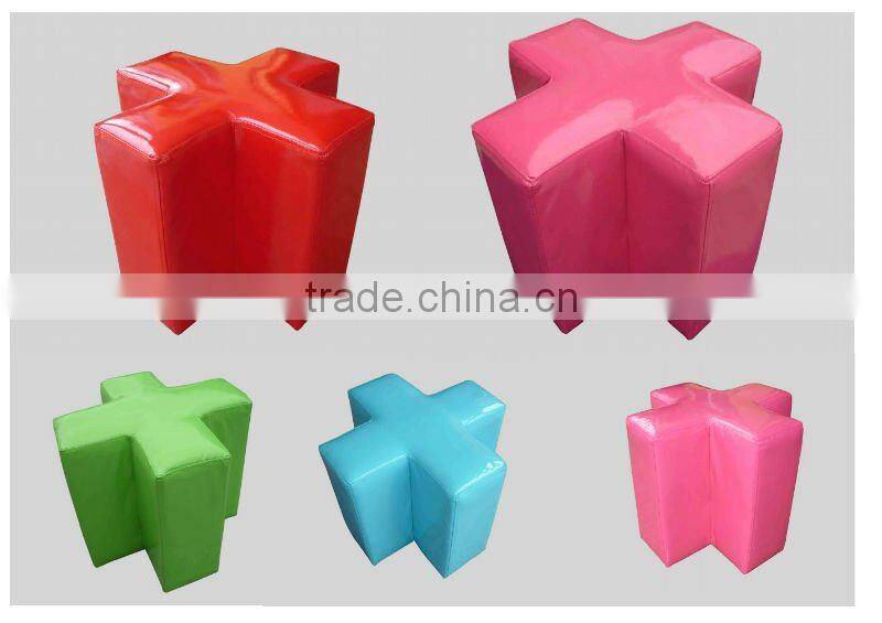 Candy Color Design Feet Ottoman Stool