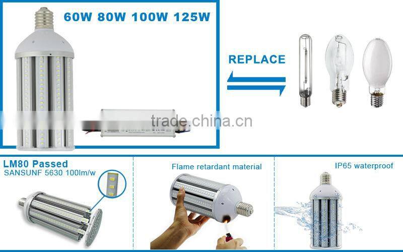 HPS MHL HID Replace UL Outdoor E39 E40 LED Bulb 100W