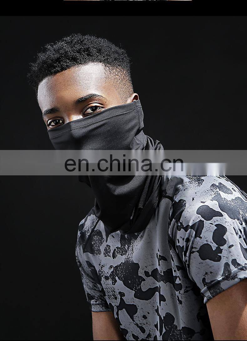 Summer outdoor sunscreen bib cover men's neck guard riding mask magic face towel thin ice silk anti-ultraviolet headscarf