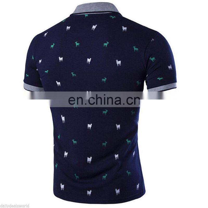 high quality 100 % polyester men polo shirt custom design wholesale price polo shirts for men