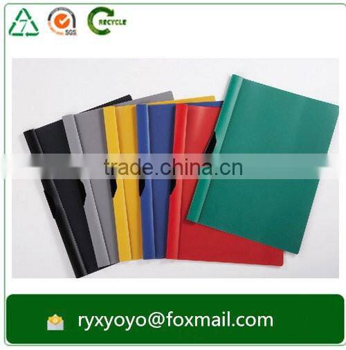 pp plastic a4 size waterproof swing clip report file folder