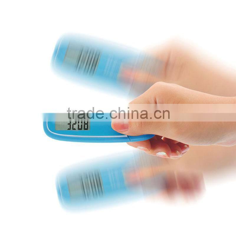 2016 Hot Digital 3D silent"Accelerometer" walking step counter pedometer