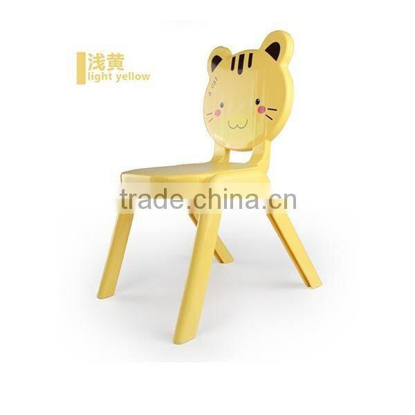Cute Cartoon Shape Kids Plastic Chair Step Stool