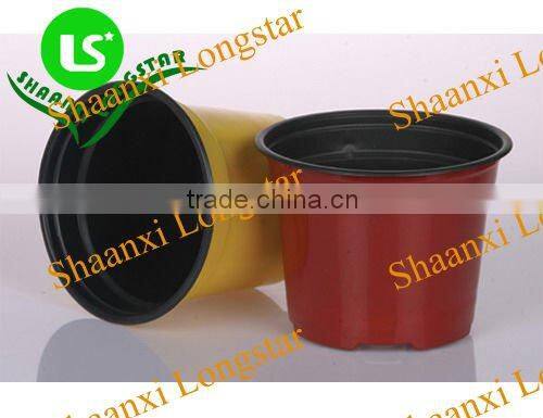 Plastic nursery pots and planters