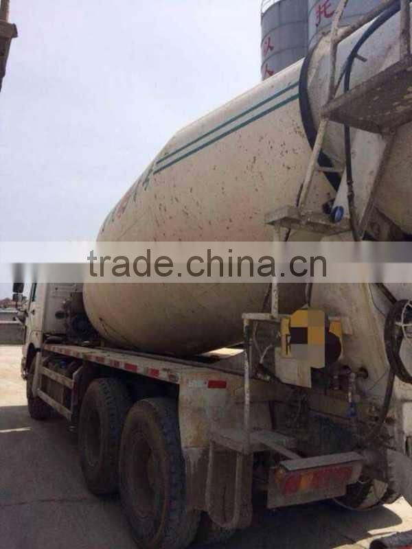 used excellent 14y con conrete mixer truck howo 12 m3 in shanghai in nice condition
