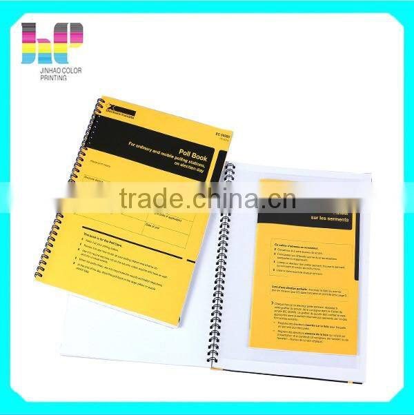 Duplex Board,Offset paper Soft Cover notepad printing