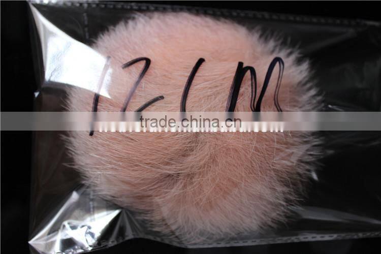 Stylish Real Fox Fur Pompom Garment Accessories Soft Fur Balls