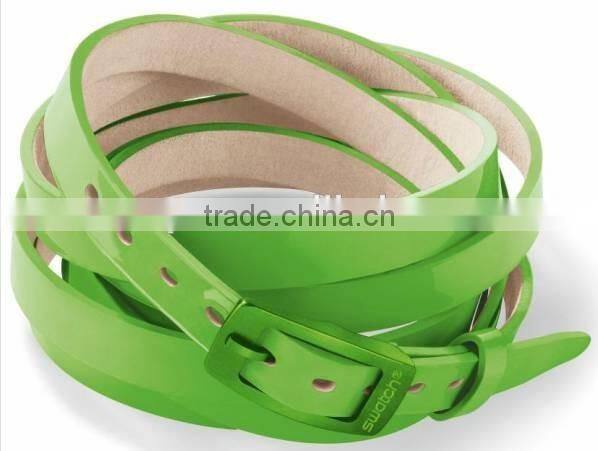 Wholesale Genuine Leather Green Bracelets