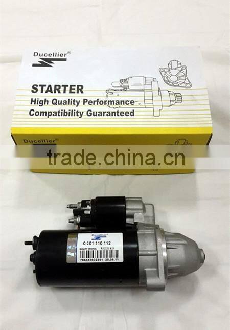 Motor starter for Mercede, boschNO. 0001110112, auto spare parts with high performance