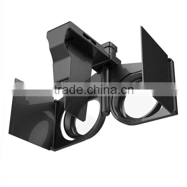 Portable Handheld VR Fold 3G Glasses ABS Plastic For Smart Phone to 4.7-6 Inch