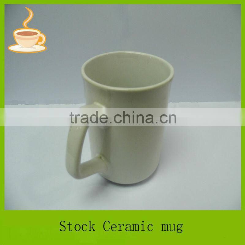 10oz white blank ceramic mug, stock coffee mugs, ceramic coffee mugs 10oz