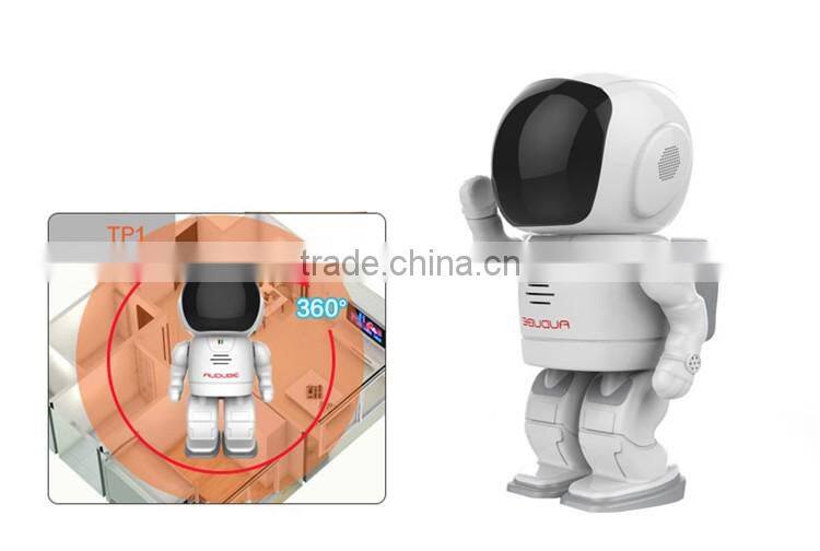 2016 new arrival robot Wifi IP camera wireless home security