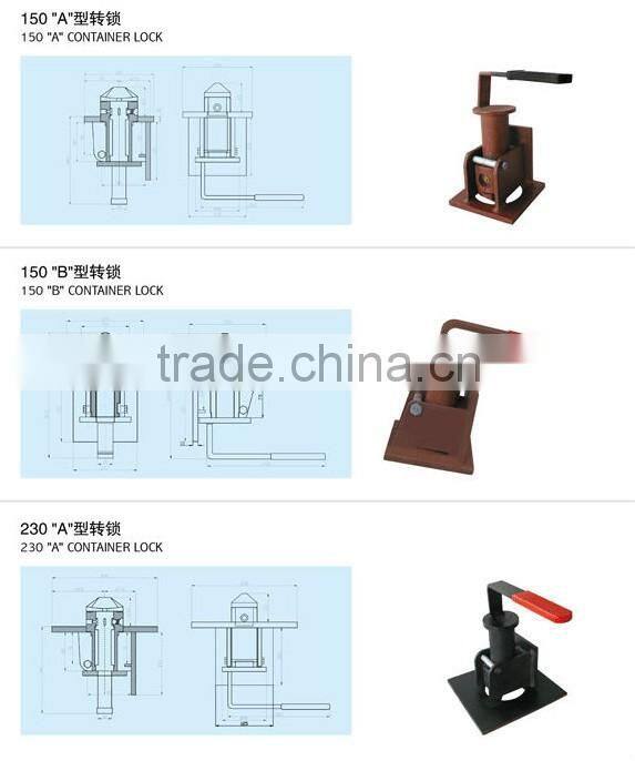 high function-price ratio container twist lock for truck