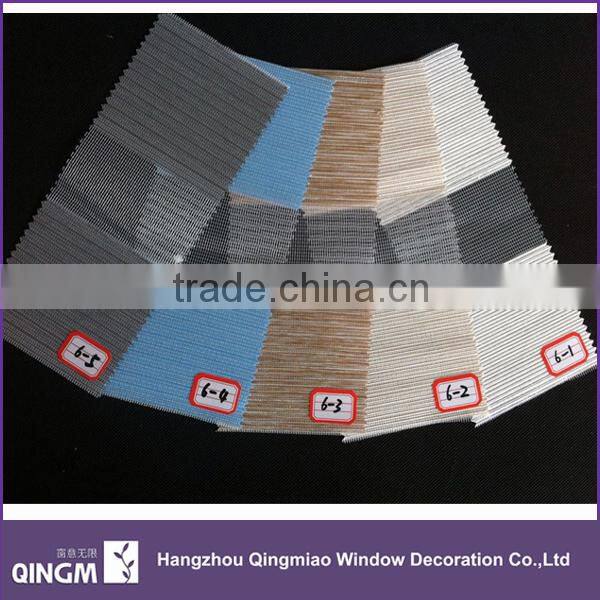 Wholesale Silver Yarn Polyester Material and Roller Type Window Blind