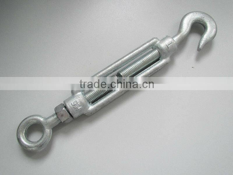 DIN1480 Turnbuckles, Galv/Zinc Plated