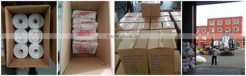 400*370*0.035mm Hdpe Stand Up Pouch Black Garbage Bag