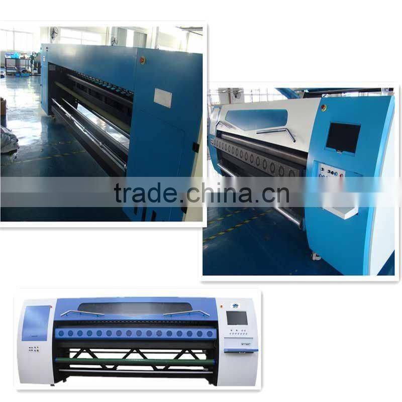 5m large format solvent printer with KM1024/14PL Print head