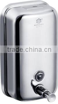 wall mounted stainless steel liquid soap dispenser