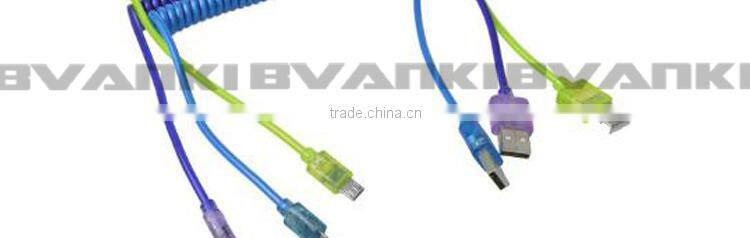 Fashionable Colorful Micro USB Cable For Smartphone Android,High Quality Right Angle Micro/USB Cable For Samsung USB Cable