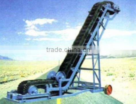 rubber belt conveyor price used in sand or stone making line