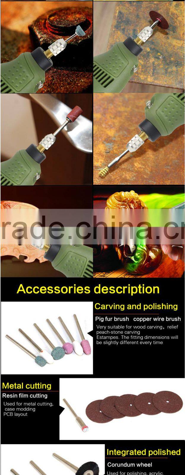 LAOA electrical diamond drill driver nail art construction drilling manicure tools