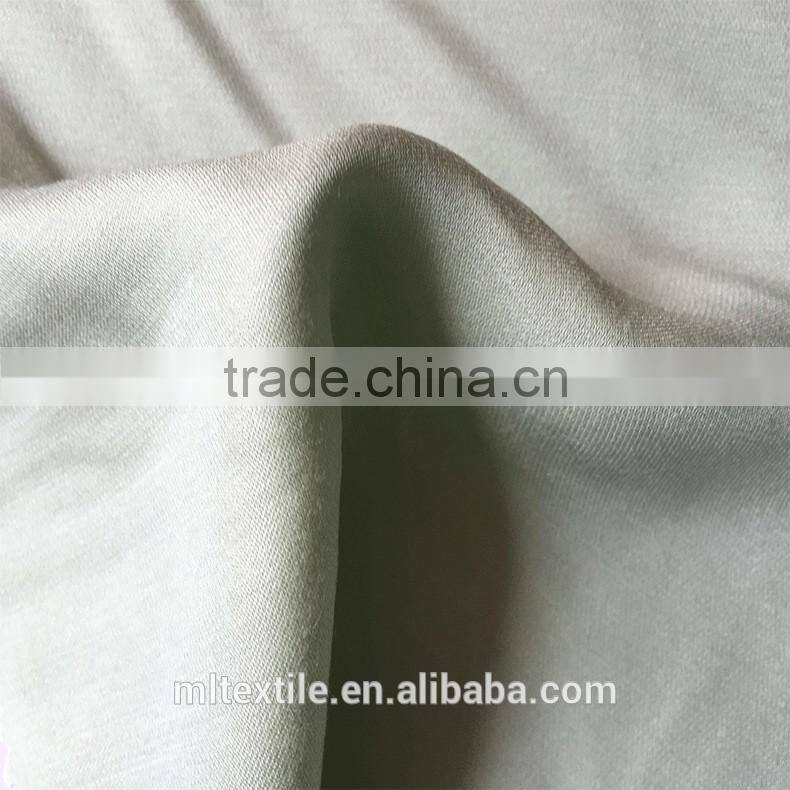 shirt dress silk bamboo fiber fabric silk satin clothing fabric textile