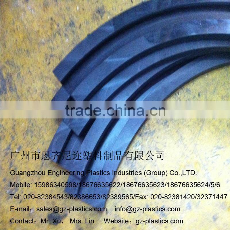 HDPE plastic UHMWPE PE polyethylene nylon linear guide rail/str
