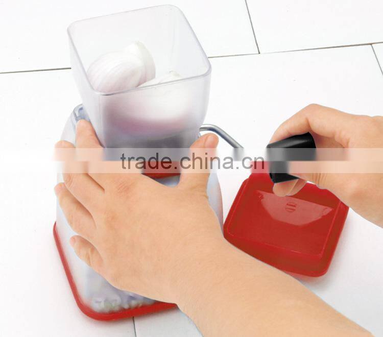 PP+PS+ABS+S/S 22.5*16.5*11.7 Kitchen utensil onion cutter /onion chopper