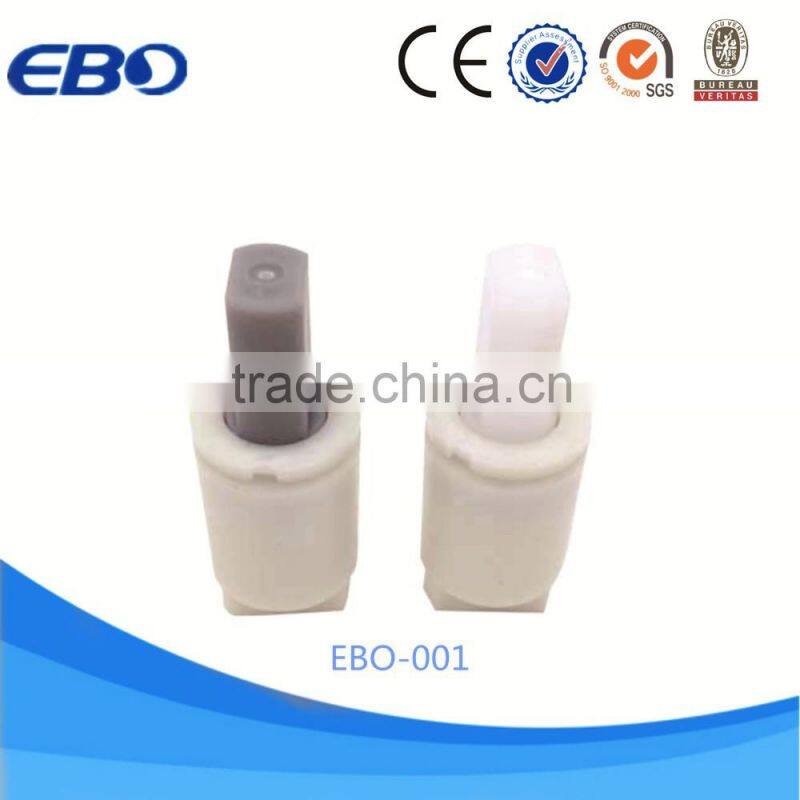 Soft close toilet seat damper and zinc alloy hinges