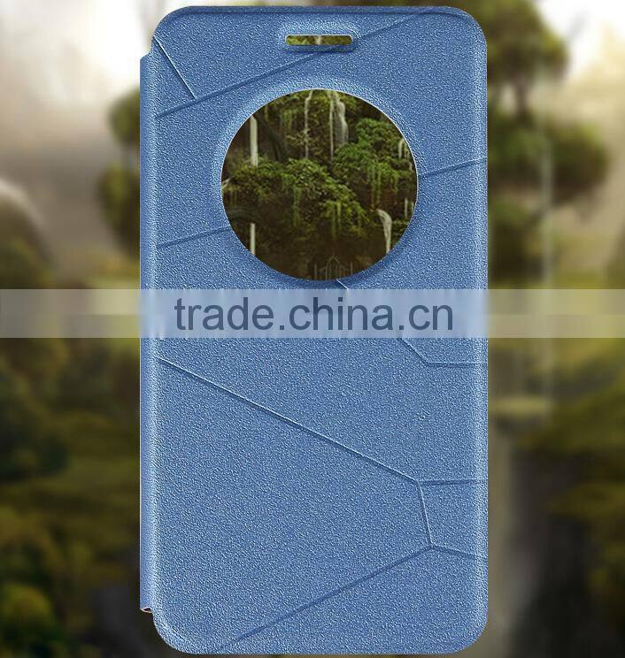 2015 New arrival wake up function back cover mobile phone case for asus zenfone 2,for asus zenfone 2 case