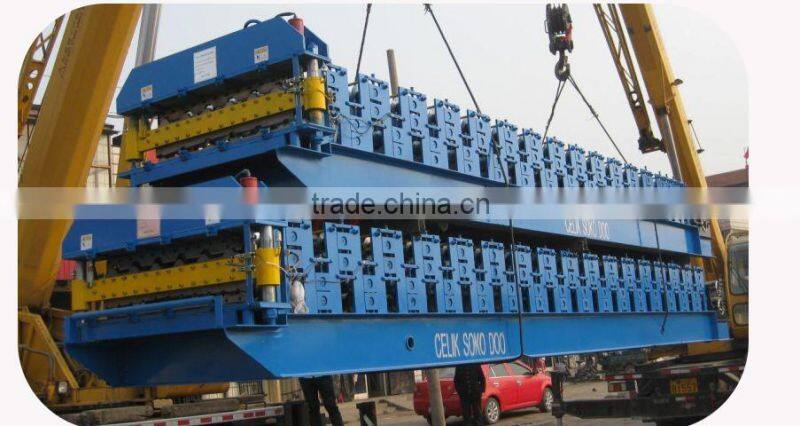 Super quality hotsell double-layer roof machine