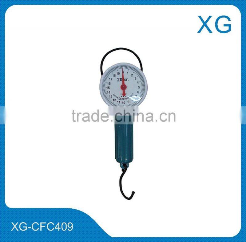 Portable household weighting scale/lightweight diaital luggage hanging scale/Manual weighting scale 50kg