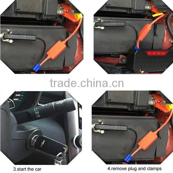 sunpow high capacity multi-function 12v car jump starter 16500mah portable power bank station with Air compressor