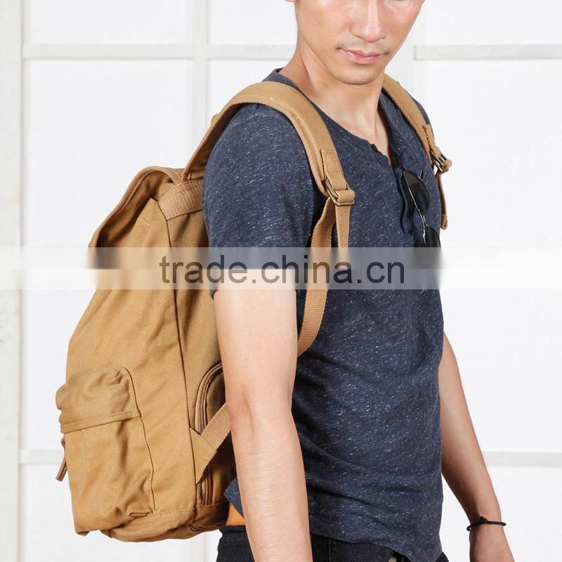 High Quality Vintage Canvas Camera Bag Backpack Travel Rucksack
