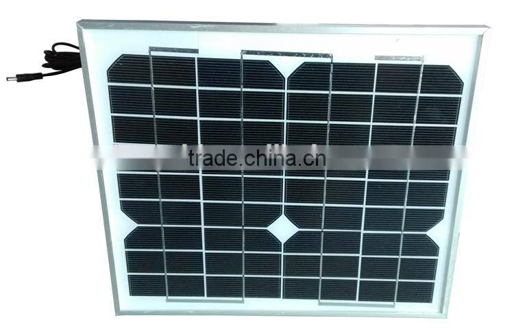 18v 10w mini solar power system for generating