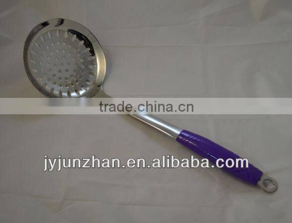 Highly ABS handle stainless steel skimmer made by Junzhan Factory directly and sell directly