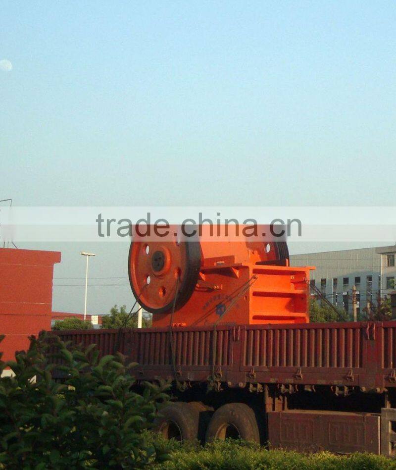 ZHONGDE leading PE series stone jaw crusher with CE for gold/Iron ore/stone crushing