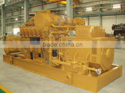 500kw natural gas generator set with CHP system