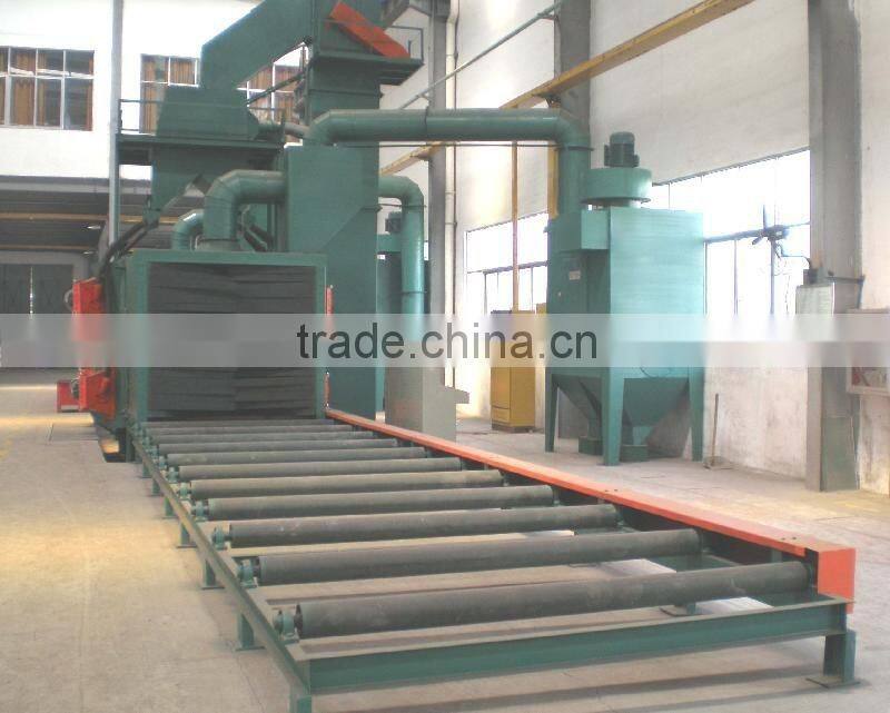 001A hot sale environmetal roller type shotblasting machine