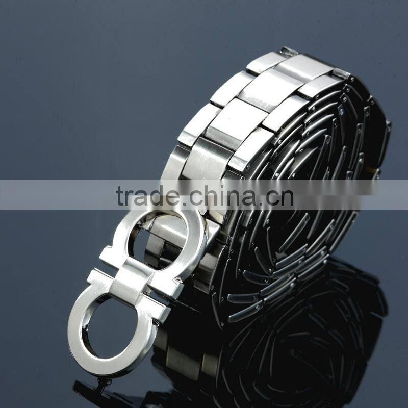 Fashion Metal self-defense waist Belt For Men