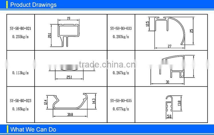 Hot Sales OEM Anodizing Whiteboard Frame