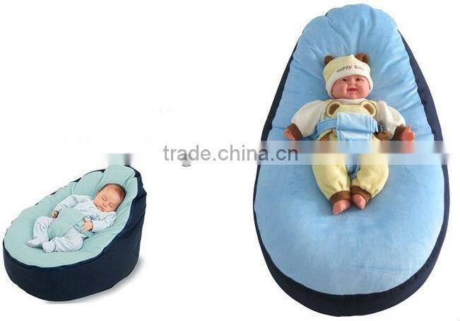 2013 Cute and soft fabric bean bag sofa, children bean bag sofa