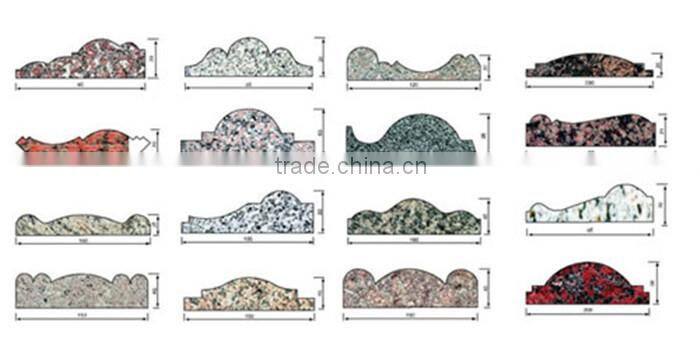 polished beige marble mouldings for windows and doors