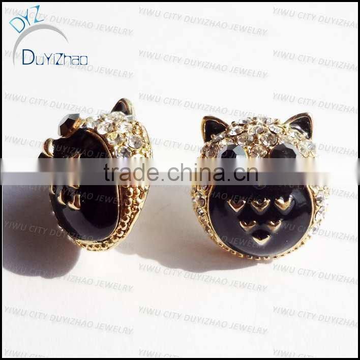 hot sale 2014 fashion owl stud earrings