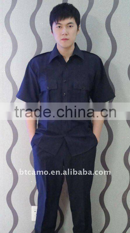 65% polyster 35% cotton men's formal uniform