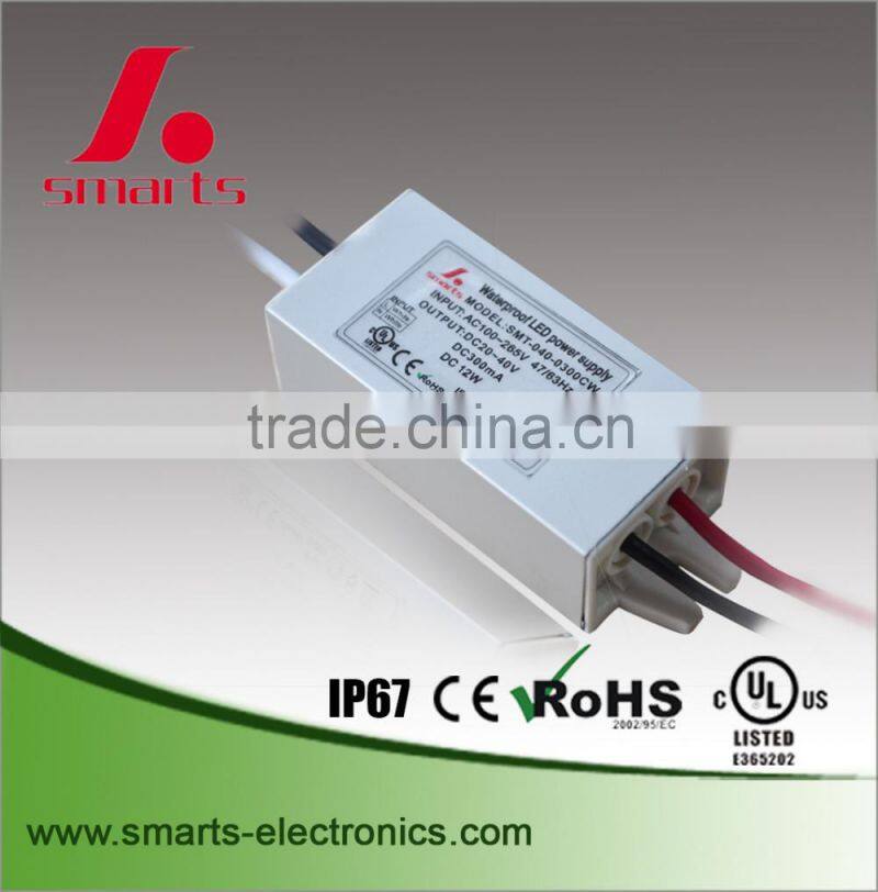 single output 350ma 11w led driver with eu cl waterproof