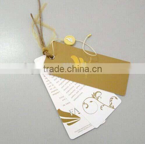 screen printing paper swing tags (M-HT107)